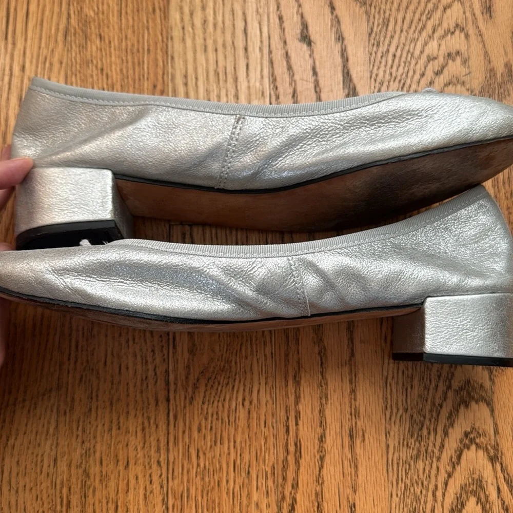 Repetto ballet flats silver size 39.5 cendrillion - Picture 7 of 9